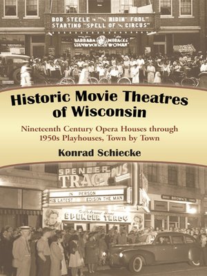 cover image of Historic Movie Theatres of Wisconsin